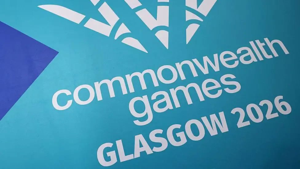 Commonwealth Games branding at a venue
