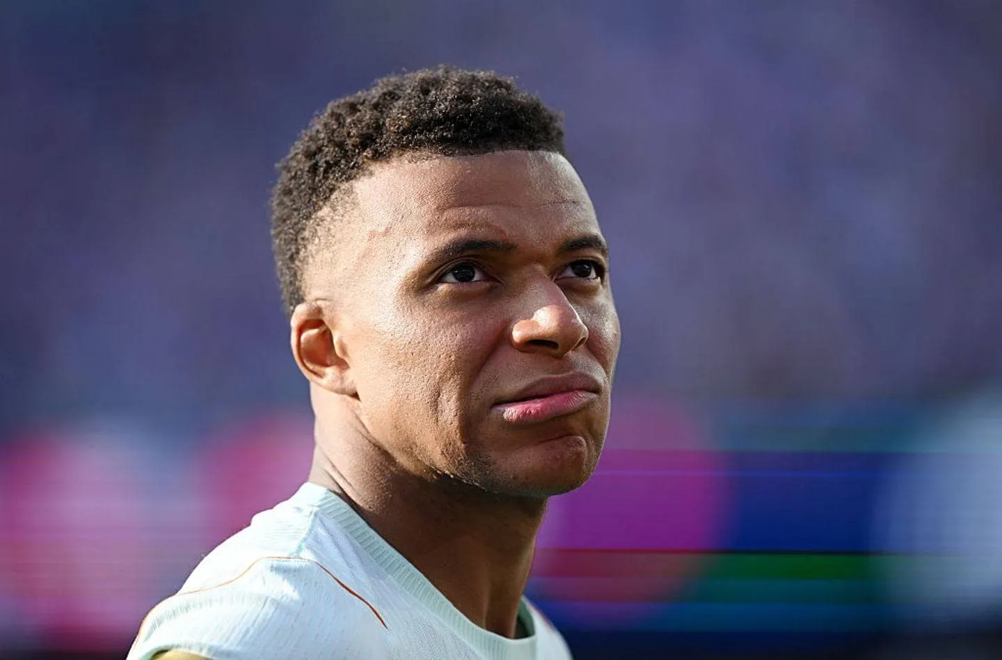 FOXBOROUGH, MASSACHUSETTS - JULY 09: Kylian Mbappe #10 of France looks on after the 2-0 victory during the FIFA World Cup 2026 Quarter Final match between France and Morocco at Boston Stadium on July 09, 2026 in Foxborough, Massachusetts. (Photo by Shaun Botterill/Getty Images)